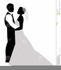 Free Clipart Bride And Groom Silhouette Image