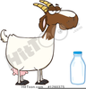 Dairy Goat Clipart Image