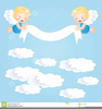 Precious Moments Christening Clipart Image