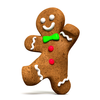 Free Gingerbread Men Clipart Image