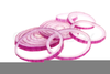 Onions Slices Clipart Image