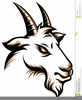 Clipart Old Goat Image