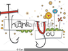 Free Clipart Thank You Card Image