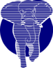 Dark Blue Elephant Clip Art