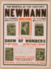 The Marvel Of The Century! Newmann And His Marvelous Show Of Wonders. Clip Art