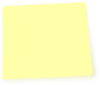 Light Yellow Post It Note Clip Art