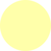 Light Yellow Circle Clip Art