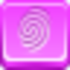 Free Pink Button Finger Print Image