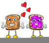 Peanut Butter And Jelly Sandwich Clipart Image