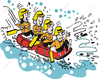 Rubber Raft Clipart Image