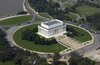 Aerial View Of The Lincoln Memorial Image