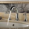 Widespread Classic Brass Bathroom Faucet--faucetsuperdeal.com Image