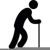 Clipart Old Man With Cane Image