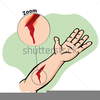 Cough Blood Clipart Image