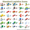 Standard Logistics Icons Image