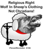 165 Religious Right Wolf  Image