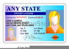 Free Drivers License Clipart Image