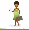 Free African American Baby Clipart Image