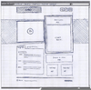 Wireframe Template Sketch Image