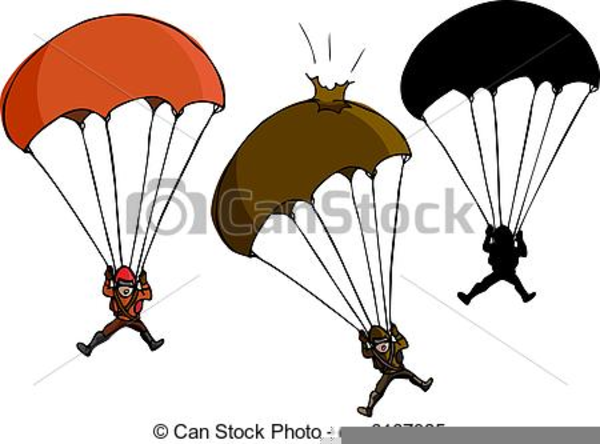 Parachute Jumper Clipart | Free Images at Clker.com - vector clip art