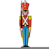 Free Christmas Toy Soldier Clipart Image