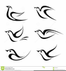 Free Clipart Birds Black And White Image