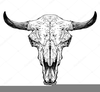 Cow Horns Clipart Image