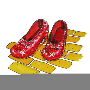 Ruby Slippers Clipart | Free Images at Clker.com - vector clip art online,  royalty free & public domain