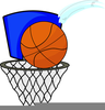 Free Basketball Hoop Clipart Image