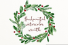 Clipart Picture Of Christmas Wreath Image
