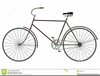 Bicycle Clipart Black And White Image