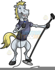 Black And White Clipart Horses Image