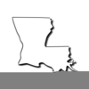 Free State Of Louisiana Clipart Image