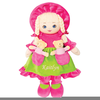 Boy And Girl Doll Clipart Image