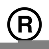 Registered Trademark Symbol Clipart Image
