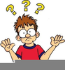 Puzzled Look Clipart Image