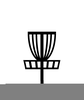 Free Disc Golf Clipart Image