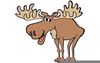 Baby Moose Clipart Image