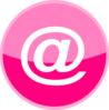 Email Magenta Clip Art