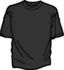 Grey T-shirt Clip Art
