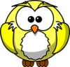 Yellow Owle Clip Art
