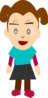 Girl 2 Clip Art