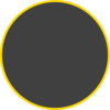 Dark Gray Circle Clip Art