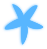 Blue Starfish Clip Art