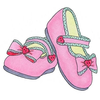 Pink Baby Booties Free Clipart Image