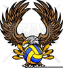 Patriotic Basketball Clipart Image