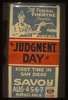 The Federal Theatre Presents Elmer Rice S  Judgement Day  First Time In San Diego. Image