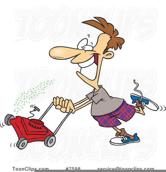 Mowing The Lawn Clipart Free Images At Clker Vector Clip Art Online Royalty Free