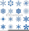 Snowflakes Free Clipart Image