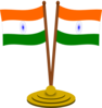 India Flags Clip Art